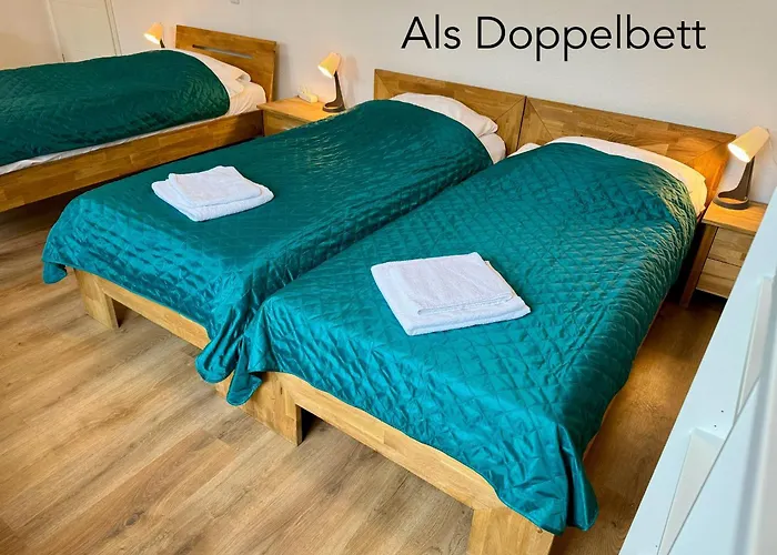 3 Rooms, Free Parking, 25 Min To Duesseldorf, 200 Mbps Wlan Duisburgo