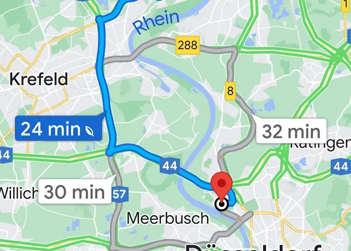 3 Rooms, Free Parking, 25 Min To Duesseldorf, 200 Mbps Wlan Appartement