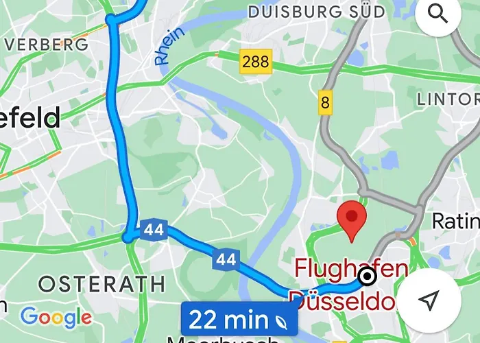 3 Rooms, Free Parking, 25 Min To Duesseldorf, 200 Mbps Wlan